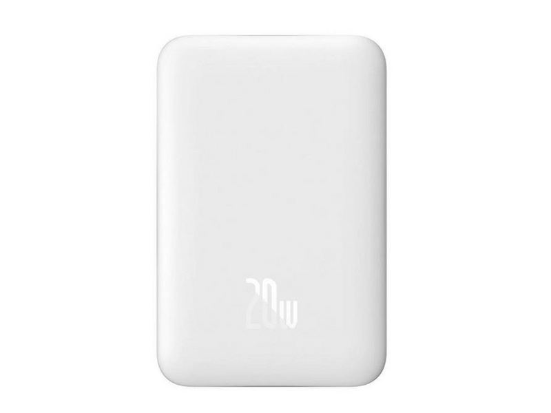 Baseus Magnetic 10000mAh 20W MagSafe (white) Powerbank (Akku) - Weiß - 10000 mAh