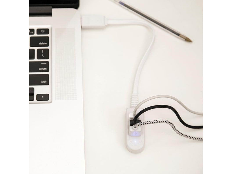 Kikkerland Handy Hub USB-Hubs - 3 - Weiß