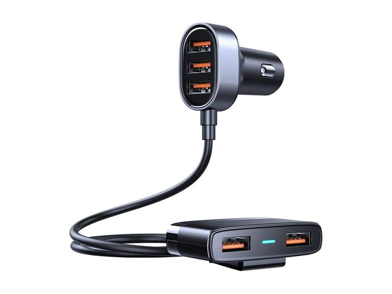 Joyroom Car charger  JR-CL03 5-Port USB (black)