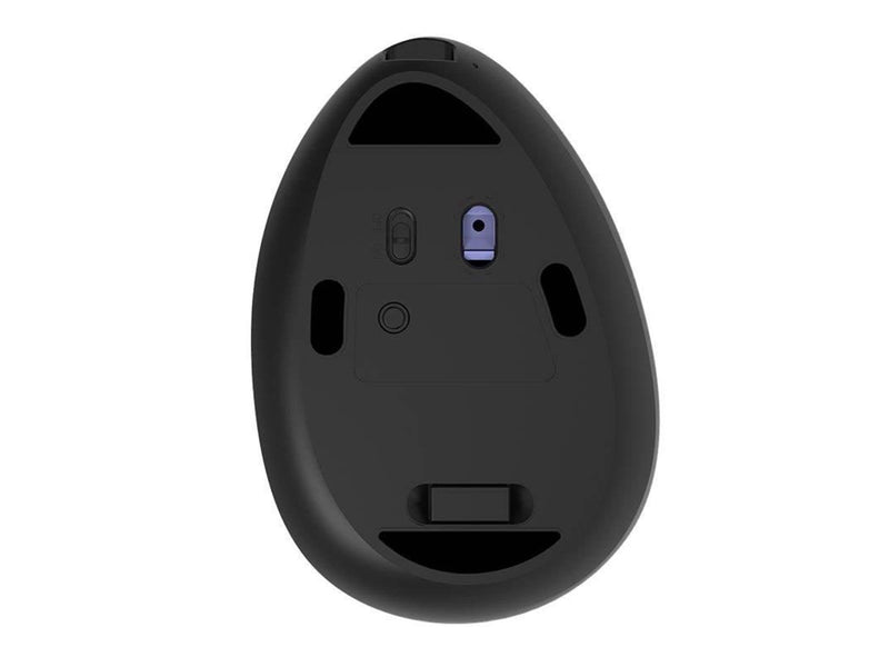 DeLUX Wireless Vertical Mouse Delux M618DB BT4.0 + 2.4Ghz 4000DPI RGB - Vertical mouse (Schwarz)
