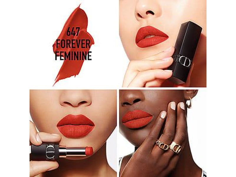 Christian Dior Rouge Forever Transfer Proof Lipstick - 647 Forever Feminine