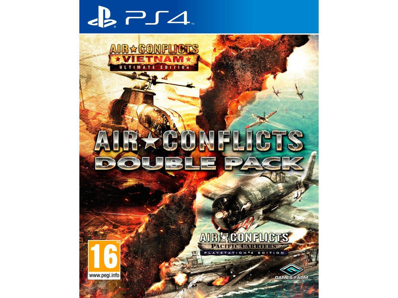 Air Conflicts: Double Pack (Vietnam Ultimate Edition & Pacific Carriers Ultimate Edition) - Sony PlayStation 4 - Samlung - PEGI