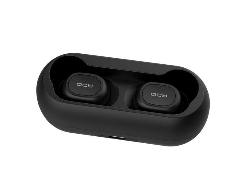 QCY T1C Bluetooth V5.0 Wireless Earphones TWS (black)