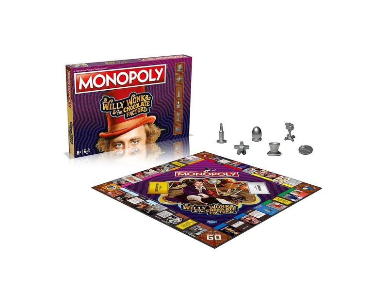 Winning Moves Monopoly Willy Wonka and the Chocolate Factory (English)