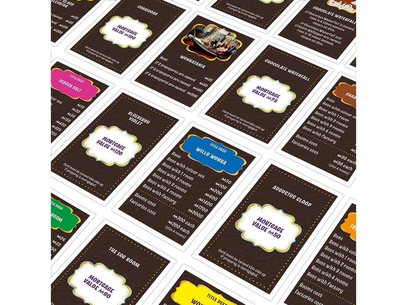Winning Moves Monopoly Willy Wonka and the Chocolate Factory (English)