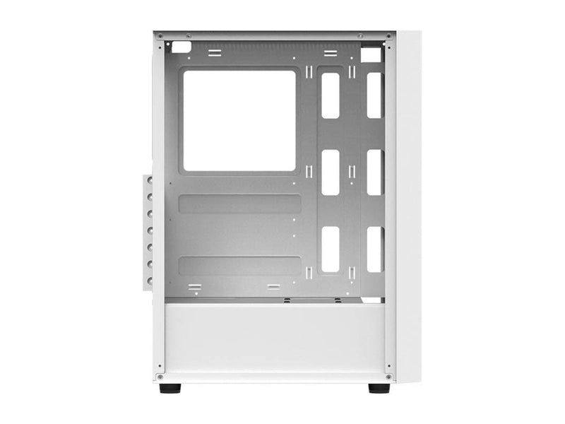 Darkflash Computer case A290 + 3 fans (white) - Gehäuse - Desktop - Grau