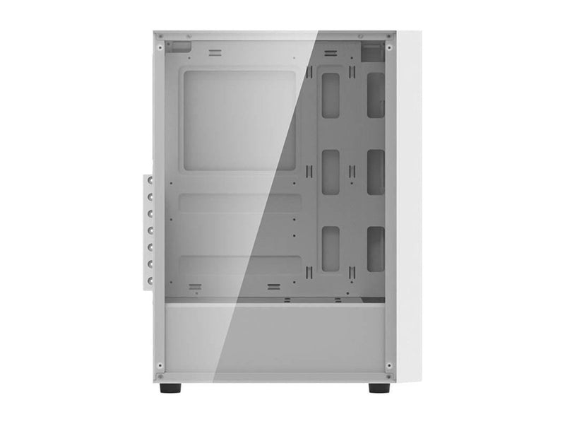 Darkflash Computer case A290 + 3 fans (white) - Gehäuse - Desktop - Grau