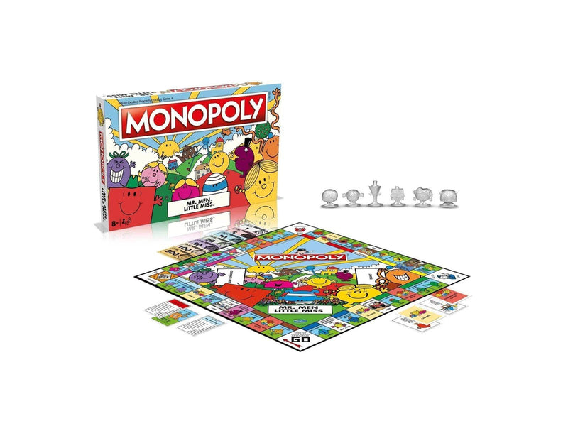 Winning Moves Monopoly Mr Men and Little Miss (English)