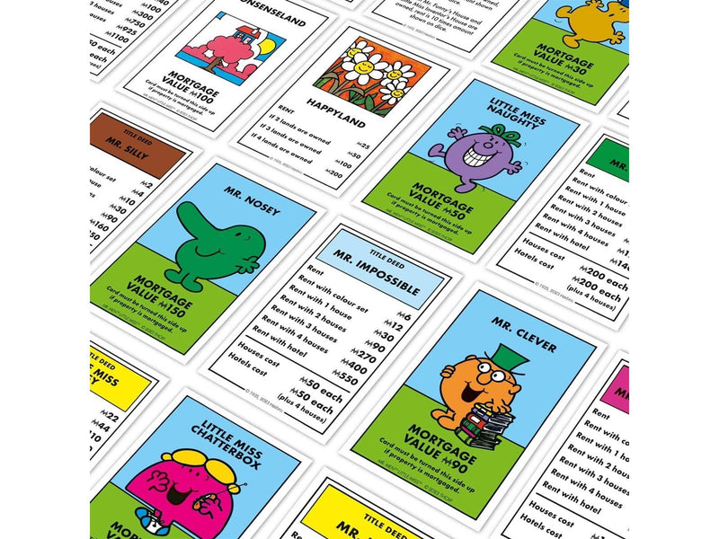 Winning Moves Monopoly Mr Men and Little Miss (English)