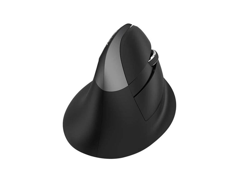 DeLUX Wireless Vertical Mouse Delux M618Mini BT+2.4G RGB 4000DPI (Iron Gray) - Vertical mouse (Schwarz)