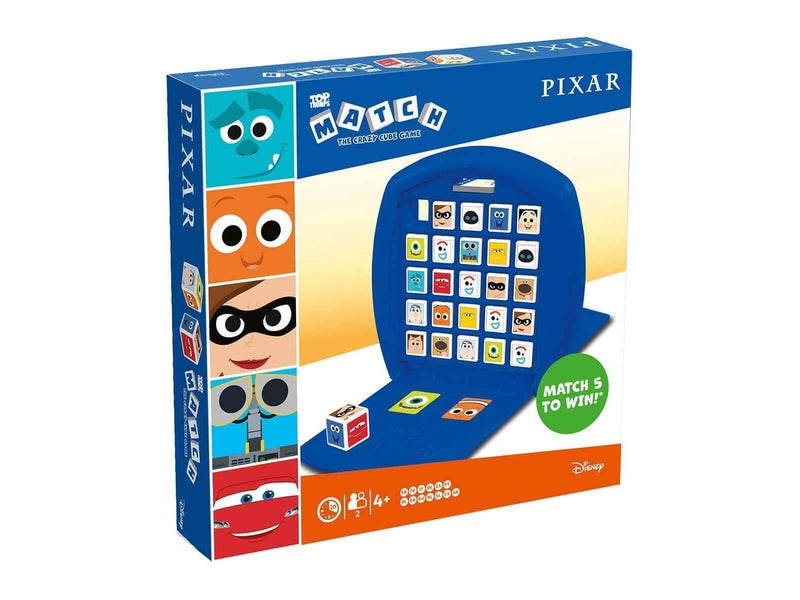 Winning Moves Top Trumps Match - PIXAR: The Crazy Cube Game (English)
