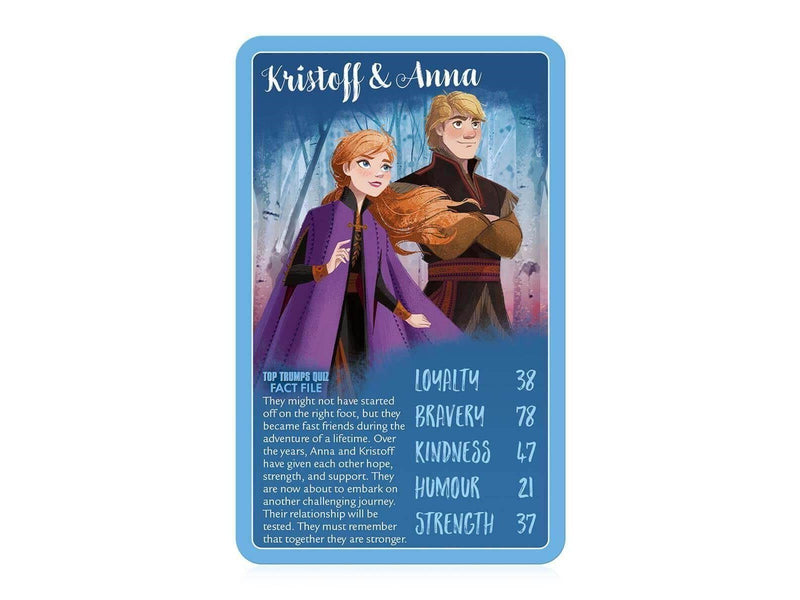 Winning Moves Disney Frozen 2 Top Trumps Card Game (English)
