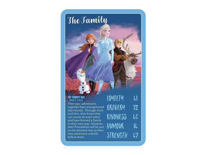 Winning Moves Disney Frozen 2 Top Trumps Card Game (English)
