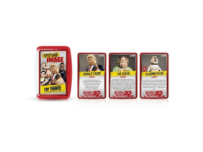 Winning Moves Spitting Image Limited Edition Top Trumps Card Game (English)