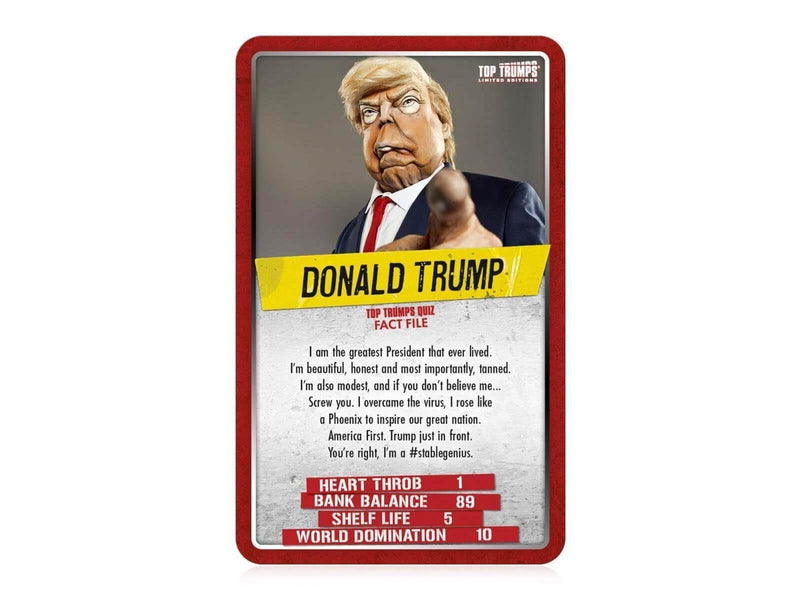 Winning Moves Spitting Image Limited Edition Top Trumps Card Game (English)