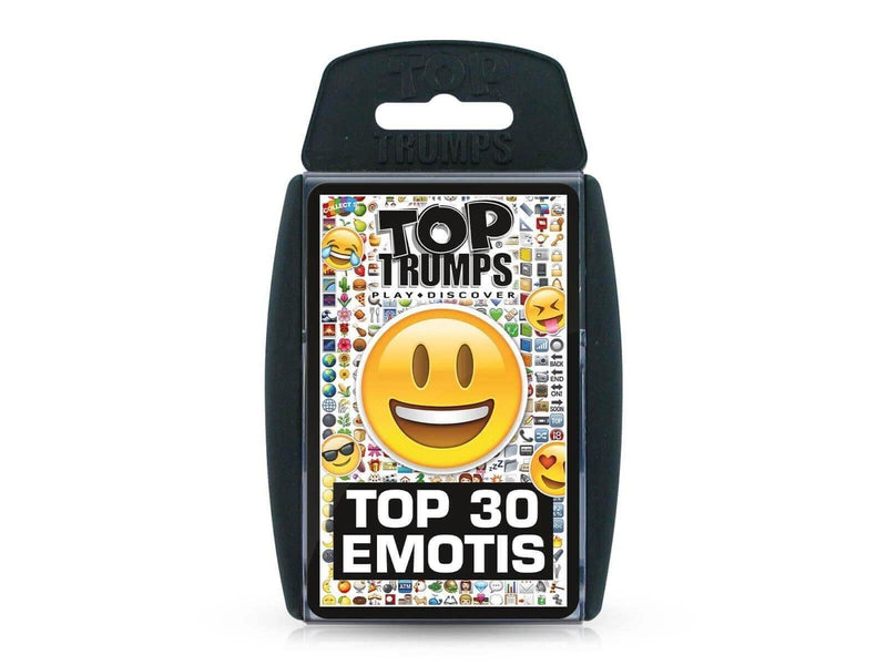 Winning Moves Top 30 Emotis Top Trumps Card Game (English)