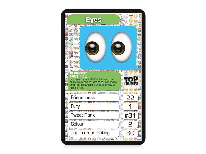 Winning Moves Top 30 Emotis Top Trumps Card Game (English)