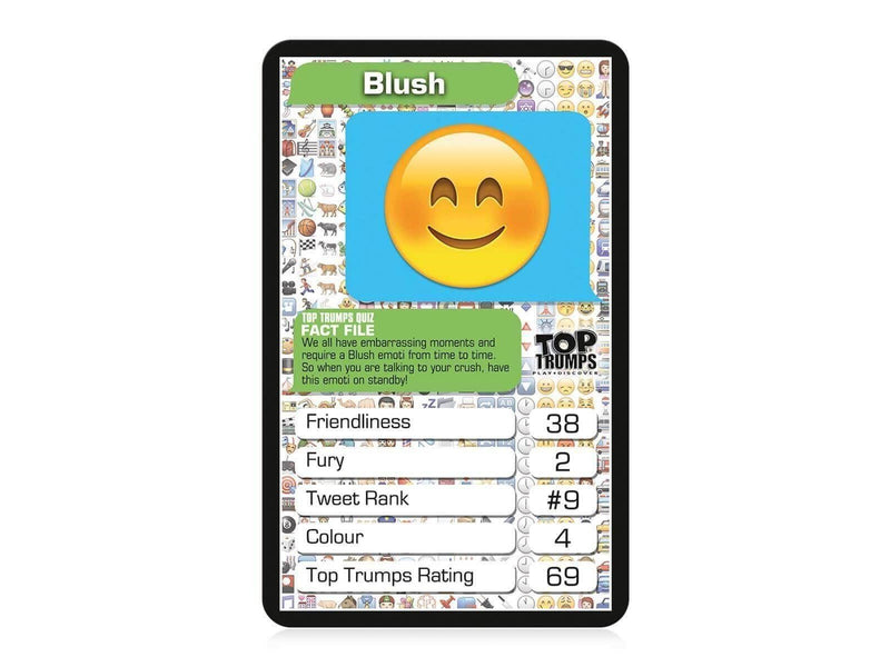 Winning Moves Top 30 Emotis Top Trumps Card Game (English)