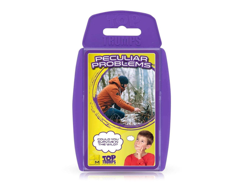 Winning Moves Peculiar Problems STEM Top Trumps Card Game (English)