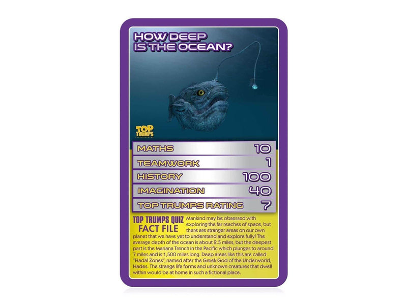 Winning Moves Peculiar Problems STEM Top Trumps Card Game (English)