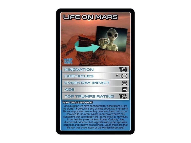 Winning Moves Sensational Science STEM Top Trumps Card Game (English)
