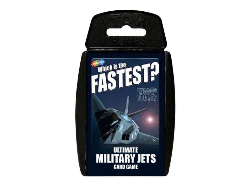 Winning Moves Ultimate Military Jets Top Trumps Card Game (English)