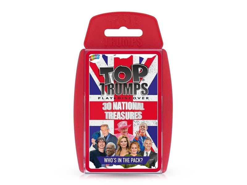 Winning Moves National Treasures Top Trumps Card Game (English)