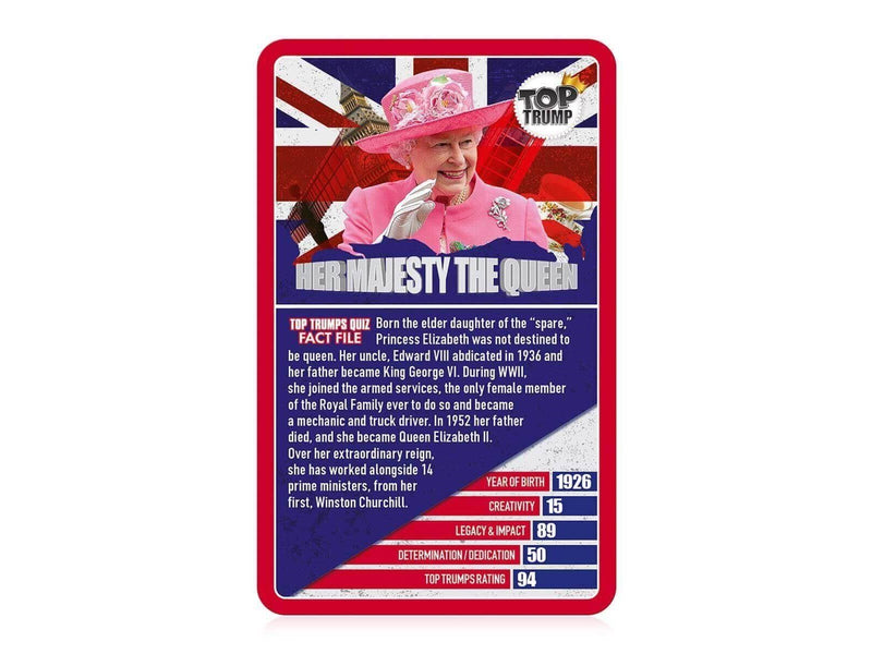 Winning Moves National Treasures Top Trumps Card Game (English)