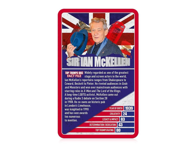 Winning Moves National Treasures Top Trumps Card Game (English)