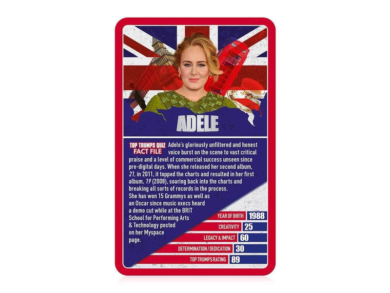 Winning Moves National Treasures Top Trumps Card Game (English)