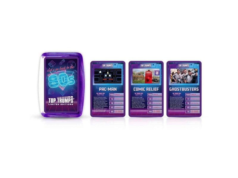 Winning Moves 1980's Top Trumps Card Game (English)