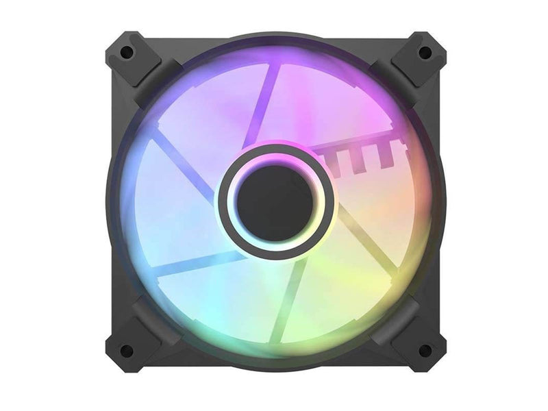 Darkflash Computer fan set INF8 ARGB 3in1 120x120 (black) - Gehäuselüfter - 120mm - Schwarz