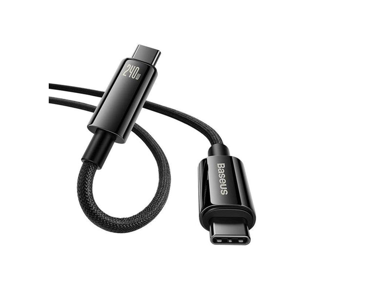 Baseus USB-C to USB-C cable  Tungsten Gold 240W 2 m (black)