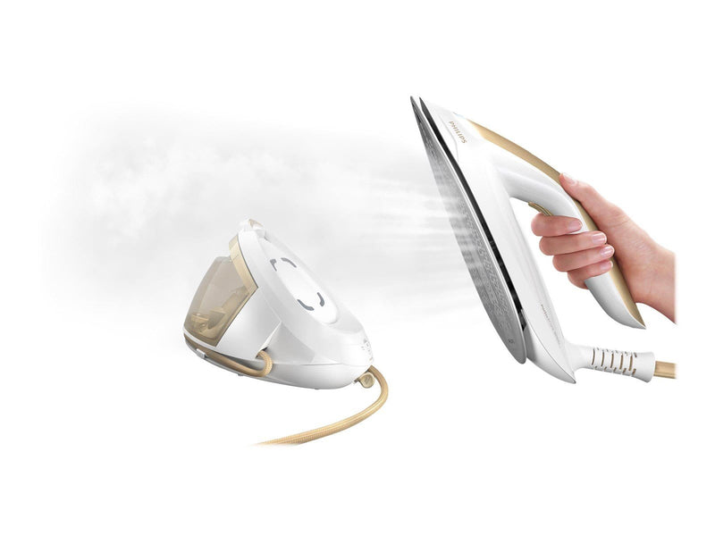 Philips Dampfbügeleisen PerfectCare 8000 Series PSG8040 - steam generator iron - sole plate: SteamGlide Elite