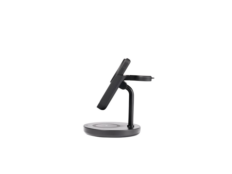 Deltaco QI-1045 - 3-in-1 magnetic wireless charger