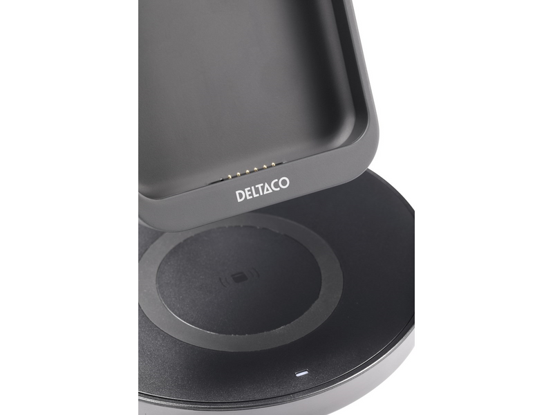 Deltaco QI-1045 - 3-in-1 magnetic wireless charger