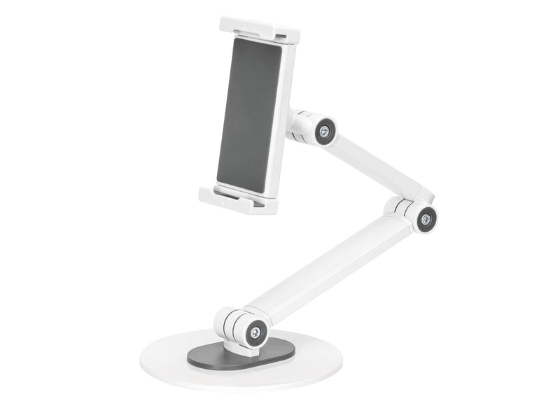 Deltaco Universal tablet desk stand with adjustable arm 4.7 to 12.9” tablets iPad and phones