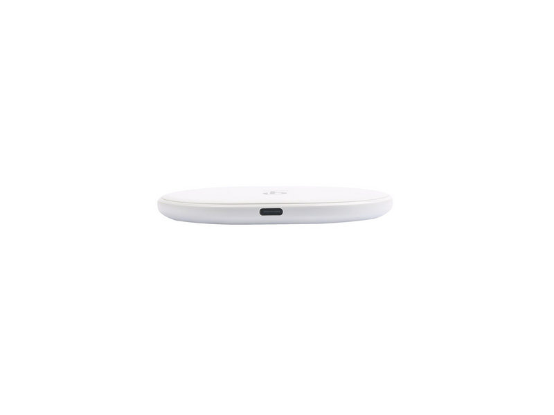 Deltaco Wireless charger 10 W USB-C Qi certified white