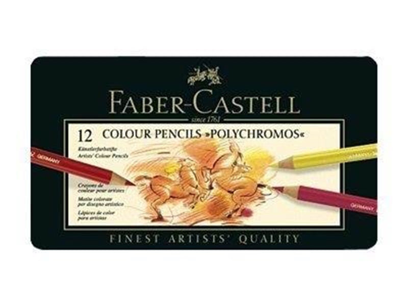 Faber Castell Polychromos - coloured pencil (pack of 12)