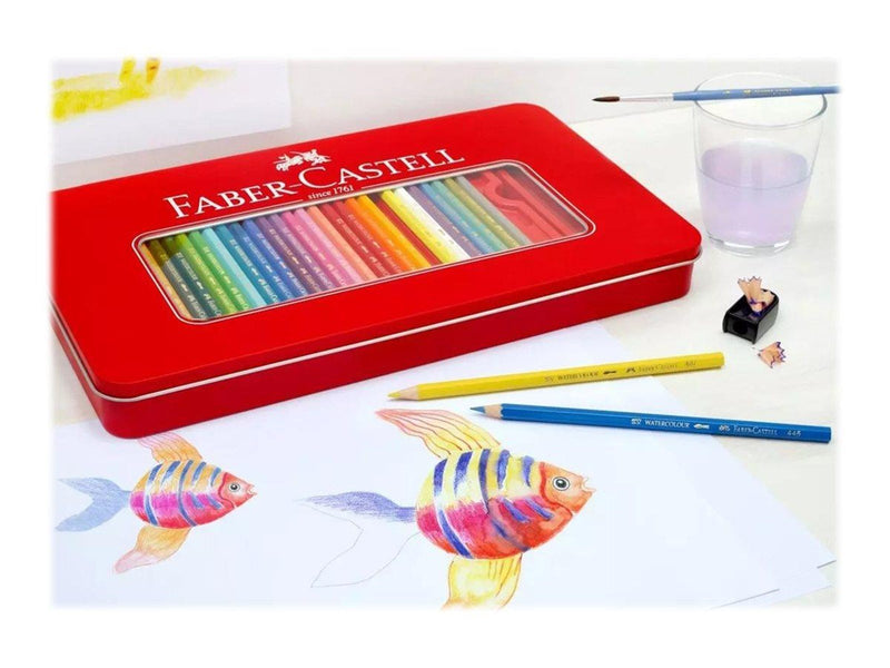 Faber Castell Classic - coloured pencil and pencil set - 62 pieces