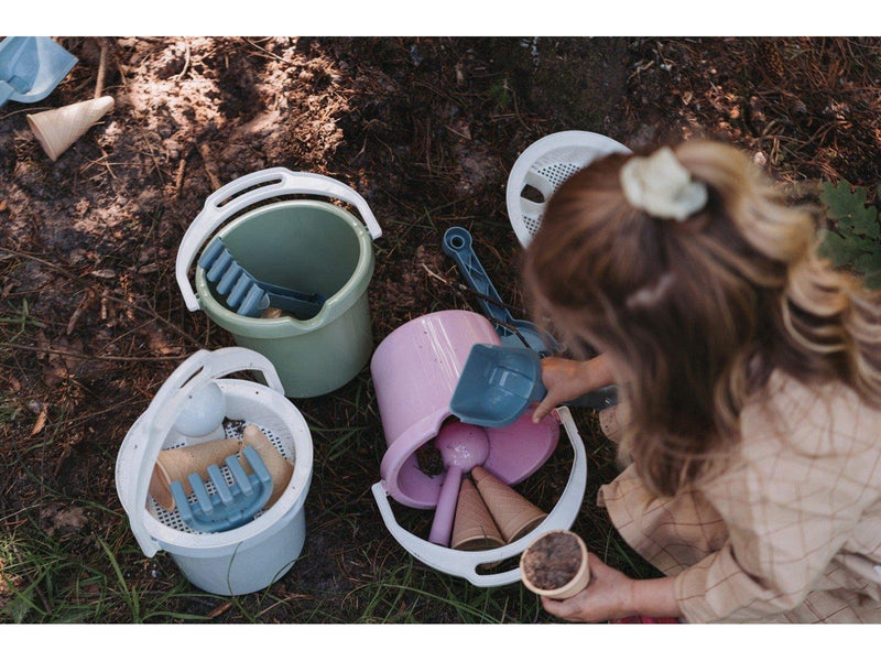 Dantoy Thorbjorn Bucket set w. Ice cream cones - Green