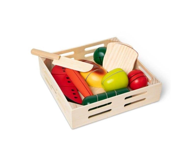 Melissa & Doug Cutting Food - Wooden Play Food