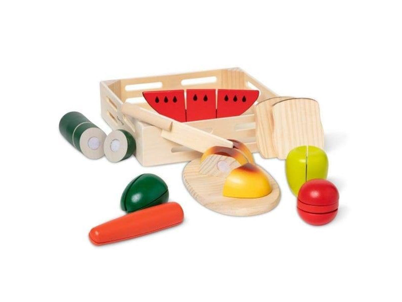 Melissa & Doug Cutting Food - Wooden Play Food