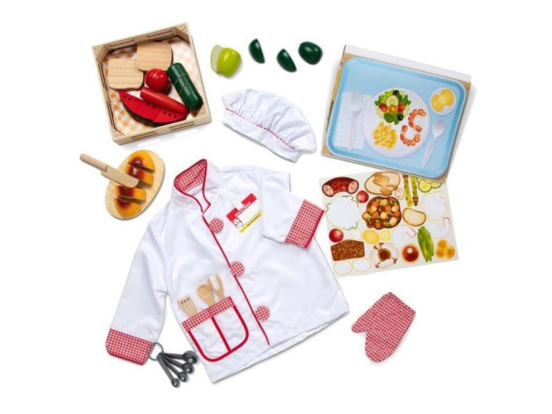 Melissa & Doug Cutting Food - Wooden Play Food