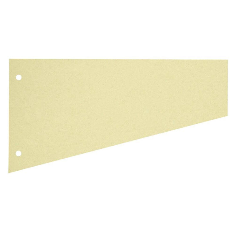 herlitz Trennstreifen Trapez chamois - 100 Stück