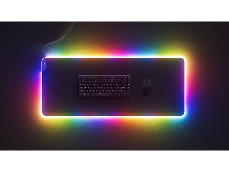 HYTE CNVS Intense Play Mat qRGB Mousepad