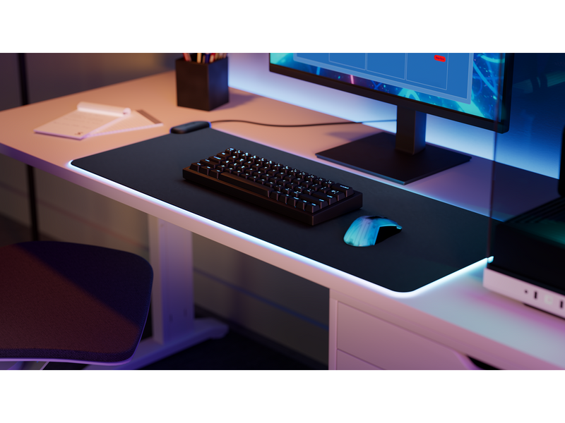 HYTE CNVS Intense Play Mat qRGB Mousepad
