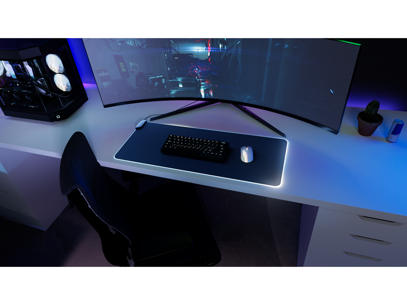 HYTE CNVS Intense Play Mat qRGB Mousepad