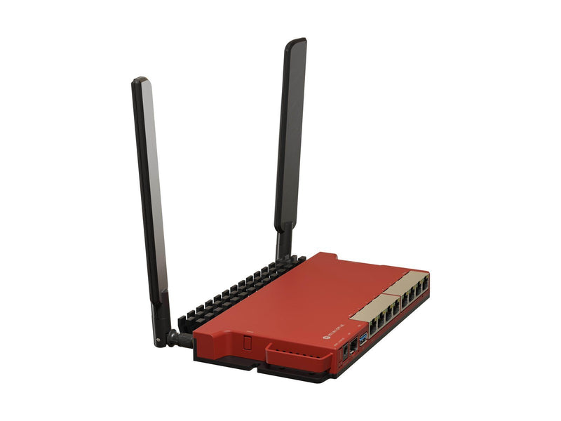 MikroTik L009UiGS-2HaxD-IN 9-Port Wi-Fi 6 Router (8x 1G RJ45 / 1x 2.5G SFP) - Router