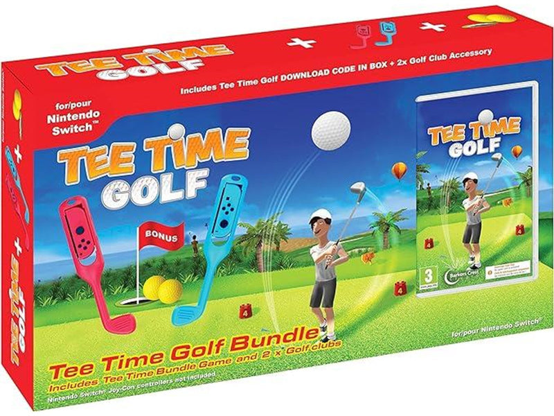 Tee Time Golf Bundle - Nintendo Switch - Sport - PEGI 3